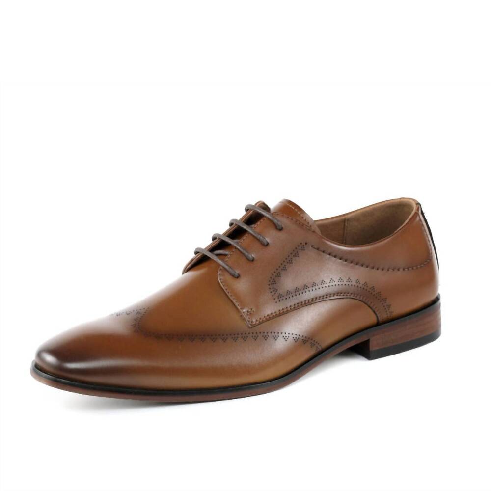 NEW AMALI men's rui oxford shoes in cognac